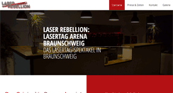 Desktop Screenshot of laser-rebellion.com